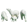 Outdoor Public Art Exhibition Resin Art Sculpture Fiberglass Polar Bear Statue 5%off
