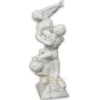 Classic Roman Antique Sculpture Marble Three Men Sculpture for Palace Decoration