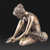 Beautiful Elegant Bronze Ballet Dancer Girl Sculpture