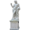 Hand-Carved White Marble Man Statue for Home Decoration