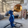Large Size Outdoor 304 Stainless Steel Figure Statue Sculpture for Sale