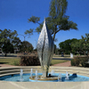 High Polished Outdoor Decor Matt Stainless Steel Abstract Sculpture for Garden