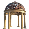 Luxury Outdoor Decoration Garden Large Sculpture High Quality Marble Stone Gazebo Statue