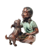 Life-Size Bronze child Statue Indoor & Outdoor Decor