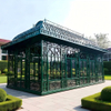 Outdoor Garden Large Greenhouse Wrought Iron Gazebo