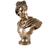 Modern Decoration Metal Art Famous Bust Sculpture Brass Bust David Sculpture Statue