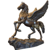 Garden Decoration Brass Horse Statue Famous Bronze Pegasus Sculpture
