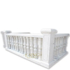 Cheap Natural White Marble Stone Balcony Handrail Balustrade for Sale