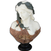Life Size Roman Marble Roman Woman Bust Statue