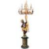 Hot Sales Bronze Floor Boy Statue Design Lamp for Sales