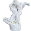 Life Size Hand Carved Sexy Marble Nude Man and Women Statue