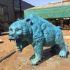 Bronze Metal Carved Wild Bear Sculpture Life Size Bronze Statue